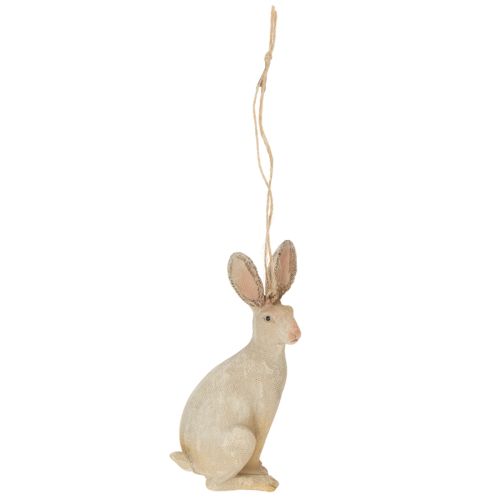 Artikel Osterhase Figur zum Aufhängen Osterdeko Polyresin H9,5cm 4St