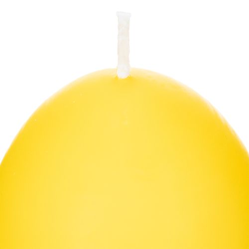 Floristik24 Osterei Kerze für Osterdekoration im Wohnzimmer ansprechend und perfekt für Ostern 9cm 20h 6St