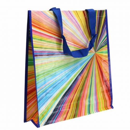 Floristik24 Einkaufstasche mit Henkeln Mikado Kunststoff 37×10×40cm