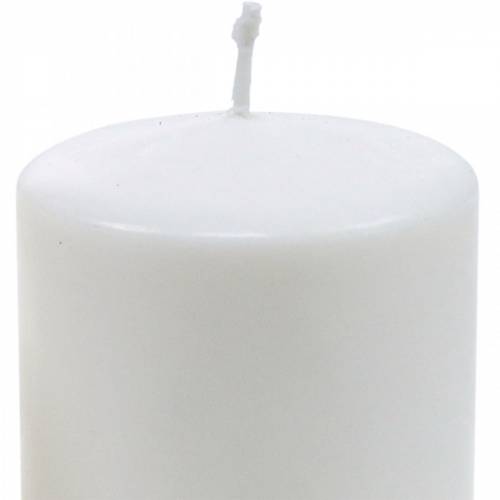 Floristik24 PURE Stumpenkerze 130/70 Naturwachs Kerze mit Rapswachs Kerzendeko