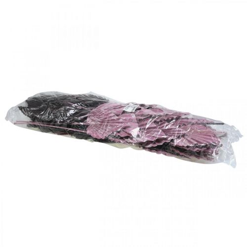 Artikel Palmspear Mix Rosa Berry, Weiß gewaschen Gedenkfloristik 65 St