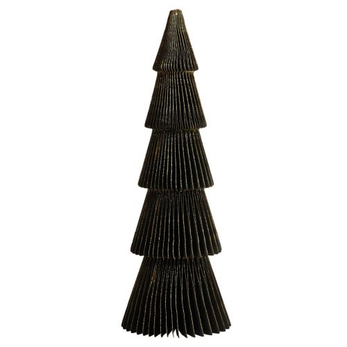 Artikel Papier Weihnachtsbaum Papier Tannenbaum Schwarz H60cm