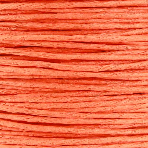 Artikel Papierkordel Draht umwickelt Ø2mm 100m Orange