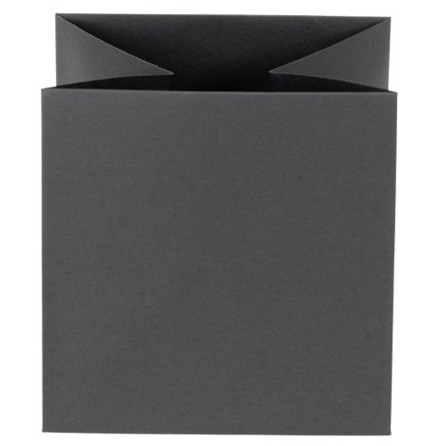 Papiertüte Schwarz mit Kürbisgesicht 10,5cm 6 Stück Halloween-Dekoration | Floristik24.at