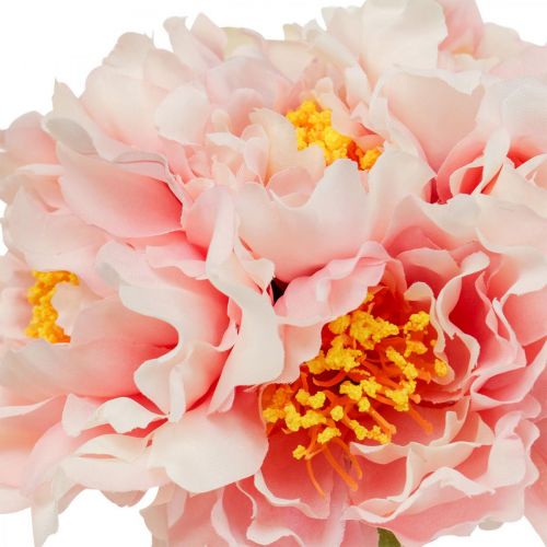 Artikel Paeonia Pfingstrose Kunstblume Peonie Rosa Ø6cm 28cm 7St