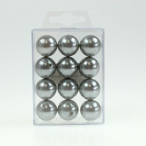Artikel Deko-Perlen Ø2cm Silber 12 St