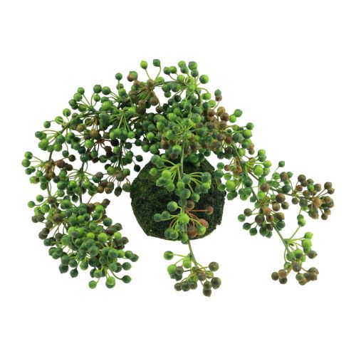 Floristik24 Perlenschnur künstlich Moosball Kunstpflanzen Grün 38cm