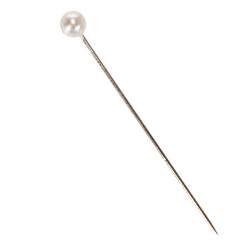 Stecknadeln mit Kunststoff-Perlenkopf Weiß Ø4mm 40mm 150 Stück | Floristik24.at