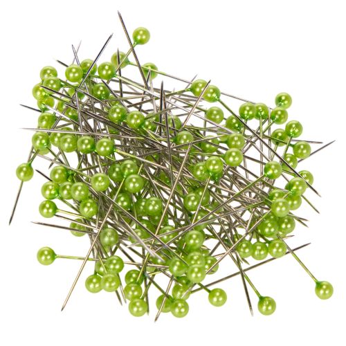 Perlkopfnadeln Grün Ø 4 mm Länge 40 mm 150 Stück für Floristik