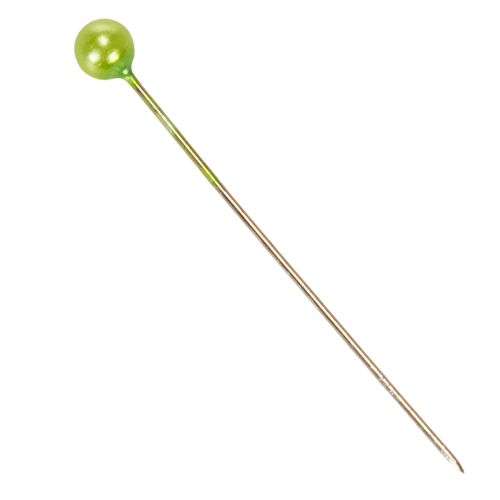 Perlkopfnadeln Grün Ø 4 mm Länge 40 mm 150 Stück für Floristik | Floristik24.at