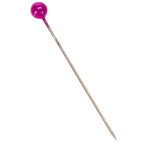 Perlkopfnadeln Floristik Metall-Kunststoff Pink Ø4mm 40mm 150 Stück | Floristik24.at