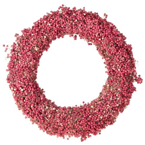 Pfefferkranz Rosa Pfefferbeeren Kranz Trockenkranz Ø30cm