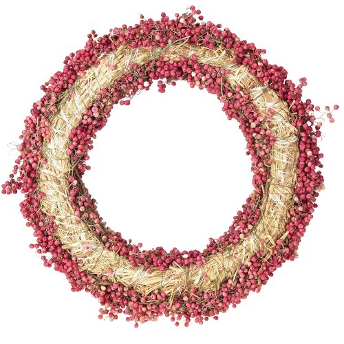 Artikel Pfefferkranz Rosa Pfefferbeeren Kranz Trockenkranz Ø30cm