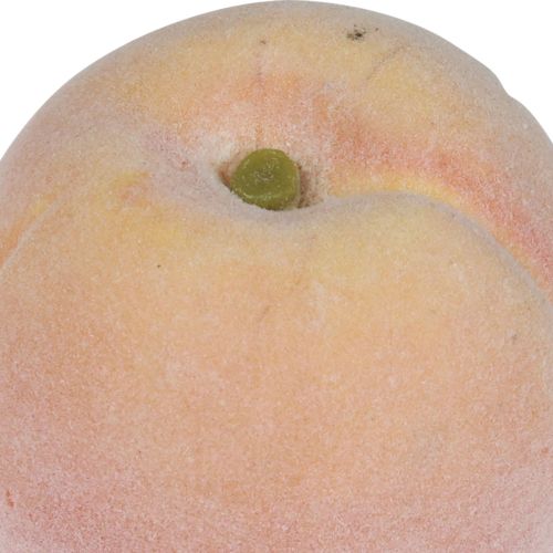Floristik24 Künstliches Obst Deko Pfirsich Deko Lebensmittelattrappe 7,5cm