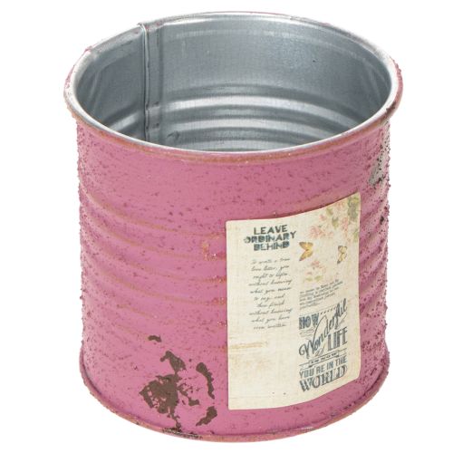 Pflanzdose Metall Rund Ø8cm