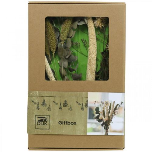 Artikel Trockenblumen Strauß Eukalyptus Trockenfloristik Set H30-35cm