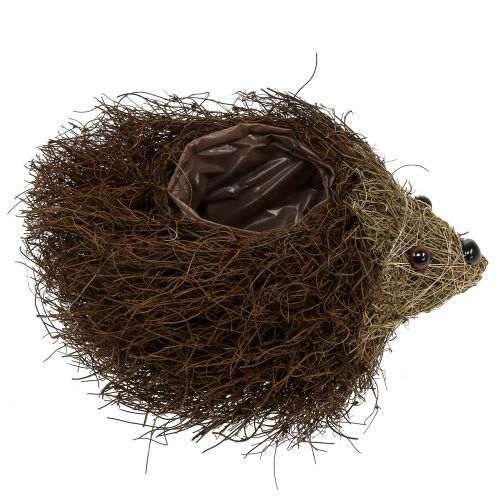 Artikel Pflanzgefäß Igel aus Reben 22cm x 25cm