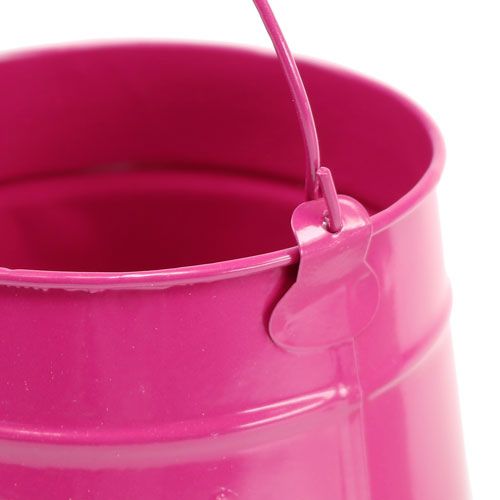 Floristik24 Pflanzgefäß Pink Ø12cm H11cm