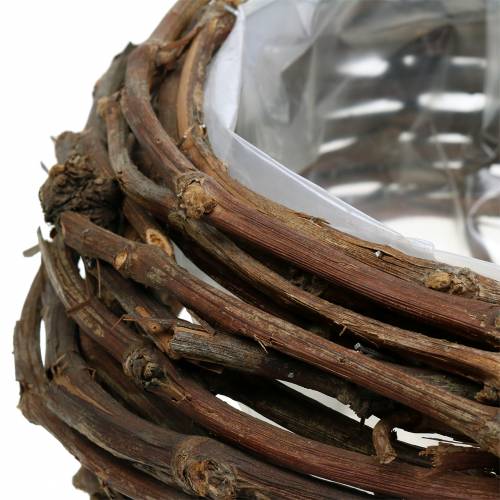 Floristik24 Pflanzkorb Rebenzweige Natur Ø36cm H16cm