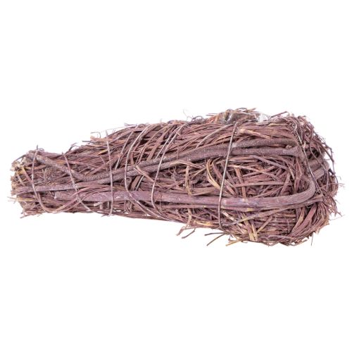 Herzform Schale aus Zweigen mit Folieneinsatz 14x12x4cm 2er-Set | Floristik24.at