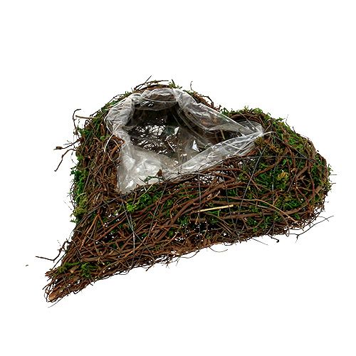 Artikel Pflanzherz Rebe, Moos 22cm x 25cm H7cm