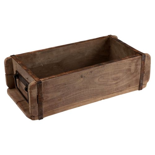 Artikel Pflanzkasten Holz Ziegelform Holz Upcycling 32×15×10cm