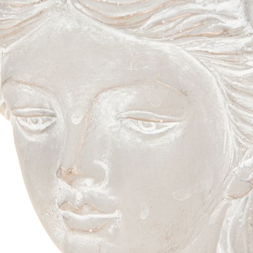 Artikel Pflanzkopf Antik Steinguss Übertopf Frau 12,5×12×20,5cm