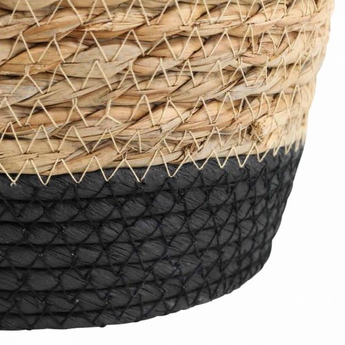 Artikel Pflanzkorb Übertopf Seegras Korb Deko Natur Ø26cm H23cm