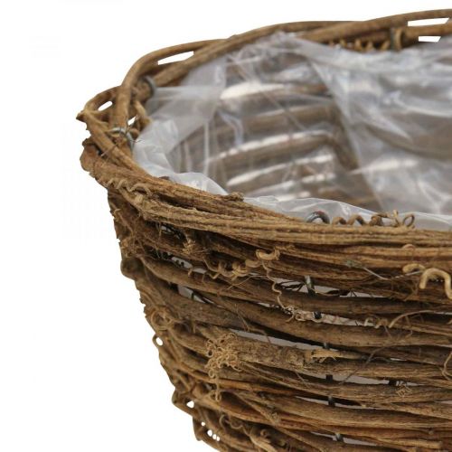 Floristik24 Pflanzkorb Blumentopf Rustikal Reben Ø20/25/28cm 3er-Set