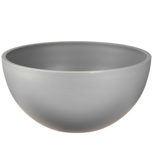 Pflanzkübel Kunststoff Blumenschale Grau Ø25cm H12cm