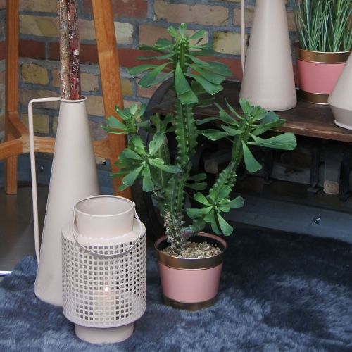 Artikel Pflanzkübel Blumentopf Metall Übertopf Ø26cm H22cm 4St