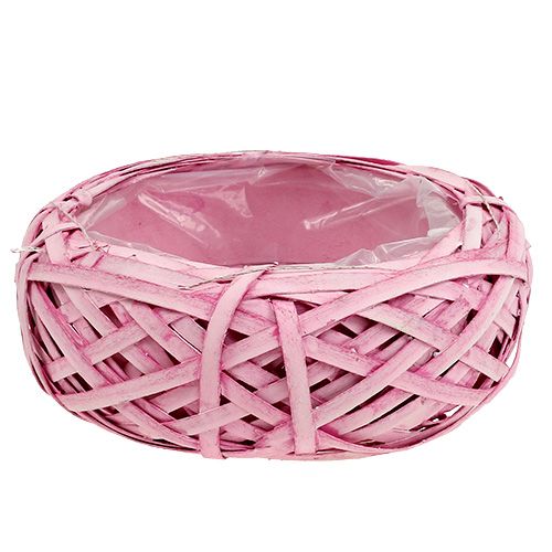 Floristik24 Pflanzschale Pink Ø25cm H9cm