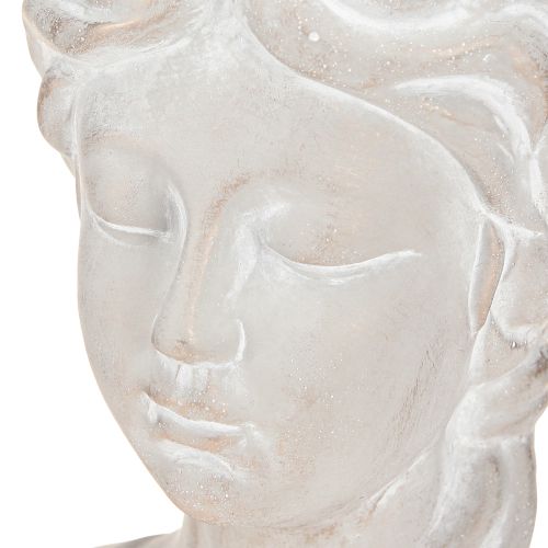 Artikel Pflanztopf Frauenbüste Vintage Übertopf Steinguss H20cm