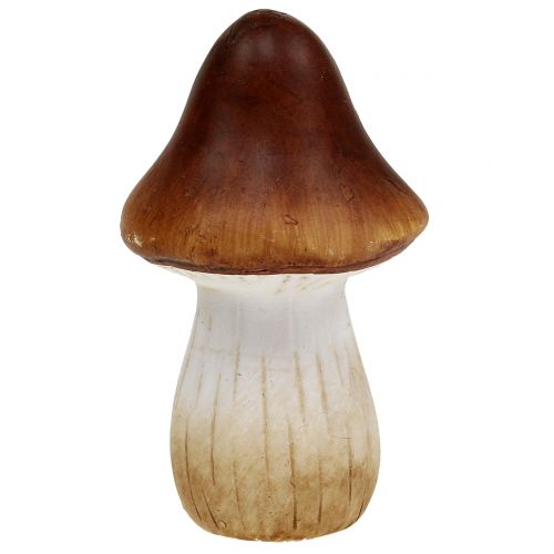 Floristik24 Pilz Mix aus Ton-Keramik Braun 9cm 8St