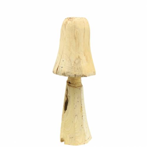 Floristik24 Pilz Kiefernholz Ø18cm H35cm