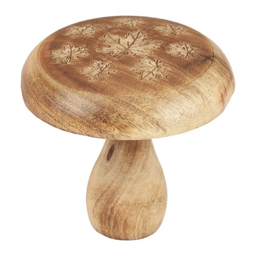 Artikel Holzpilz Deko Pilz Holz Deko Natur Herbstdeko Ø15cm H14,5cm