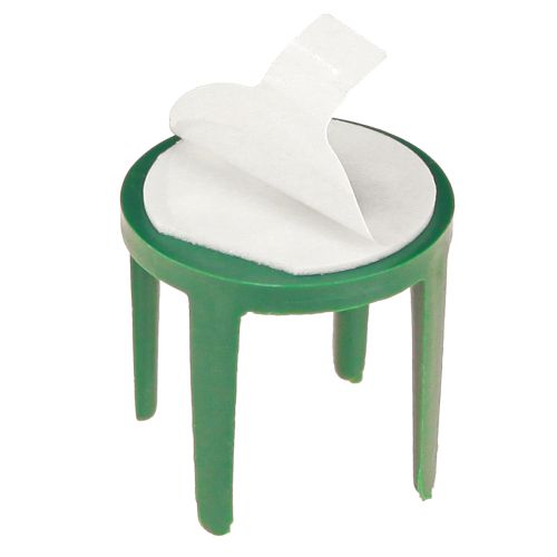 Artikel Pinholder mit Klebepad Steckschaumhalter Grün Ø3cm 50 St
