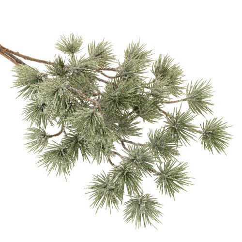 Künstlicher Tannenzweig aus Kunststoff 55cm grün 3er-Set für Winterdekoration | Floristik24.at