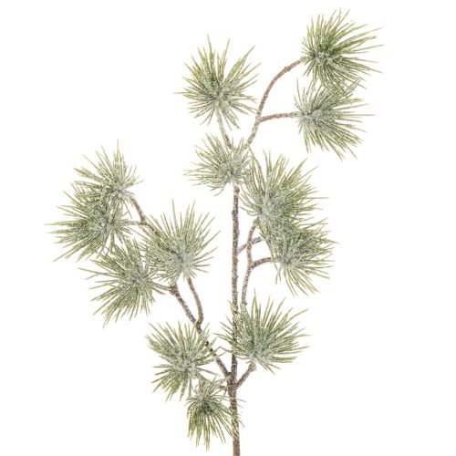 Künstlicher Tannenzweig aus Kunststoff 55cm grün 3er-Set für Winterdekoration | Floristik24.at