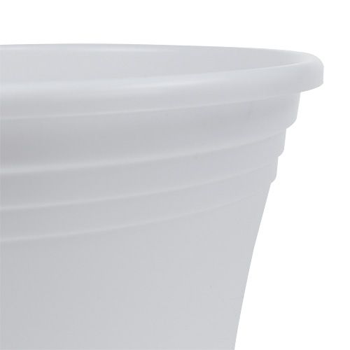 Artikel Plastiktopf „Irys“ Weiß Ø15cm H13cm, 1St