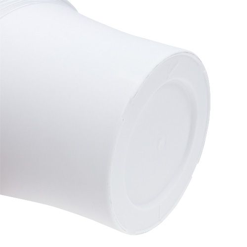 Artikel Plastik Topf „Irys“ Weiß Ø22cm H18cm 1 St