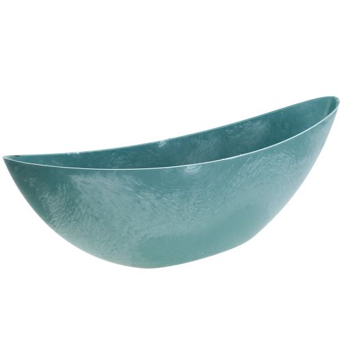 Floristik24 Deko-Schale Pflanzschale Blau 56cm x 13,5cm H17,5cm 1 St
