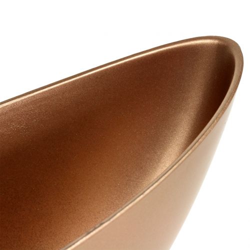 Floristik24 Dekoschale Kupfer 39cm x 12cm H13cm 1 St