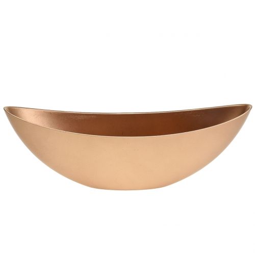 Floristik24 Dekoschale Kupfer 39cm x 12cm H13cm 1 St