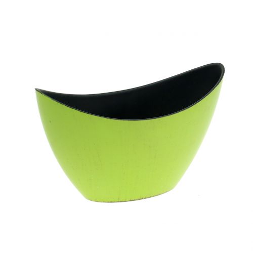 Floristik24 Deko-Schale Pflanzschale Grün 20cm x 9cm H11,5cm