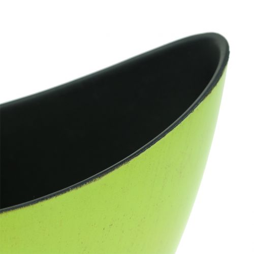 Floristik24 Deko-Schale Pflanzschale Grün 20cm x 9cm H11,5cm