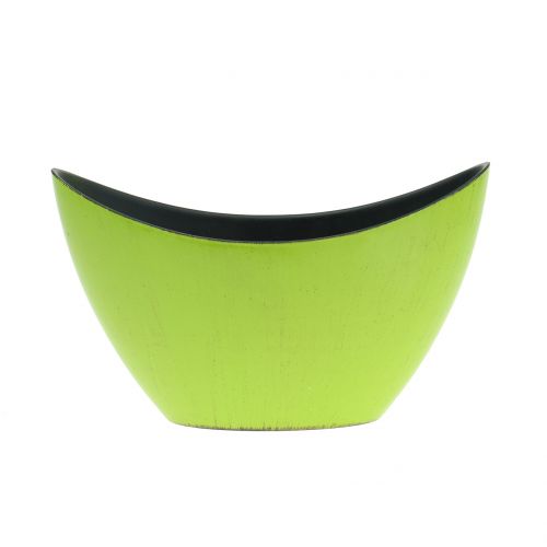 Floristik24 Deko-Schale Pflanzschale Grün 20cm x 9cm H11,5cm
