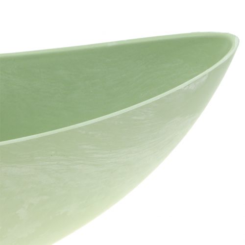 Floristik24 Deko-Schale Pflanzschale Pastellgrün 34cm x 11cm H11cm