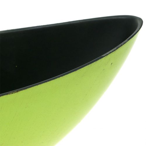 Floristik24 Deko-Schale Pflanzschale Grün 39cm x 12cm H13cm