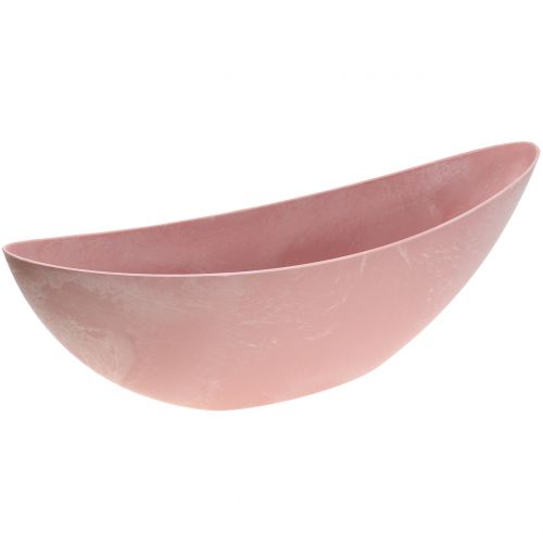 Floristik24 Deko-Schale Pflanzschale Rosa 55cm x 14,5cm H17cm